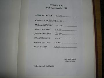 Jubilanti narodení v roku 1933 Jubilanti narodení v roku 1933